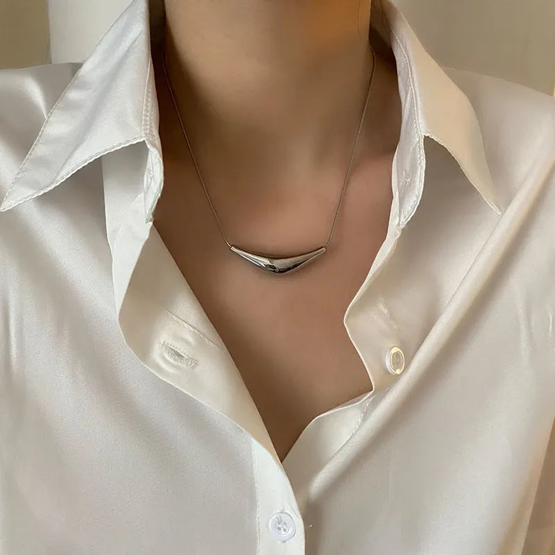 Asymmetrical Pendant Necklace